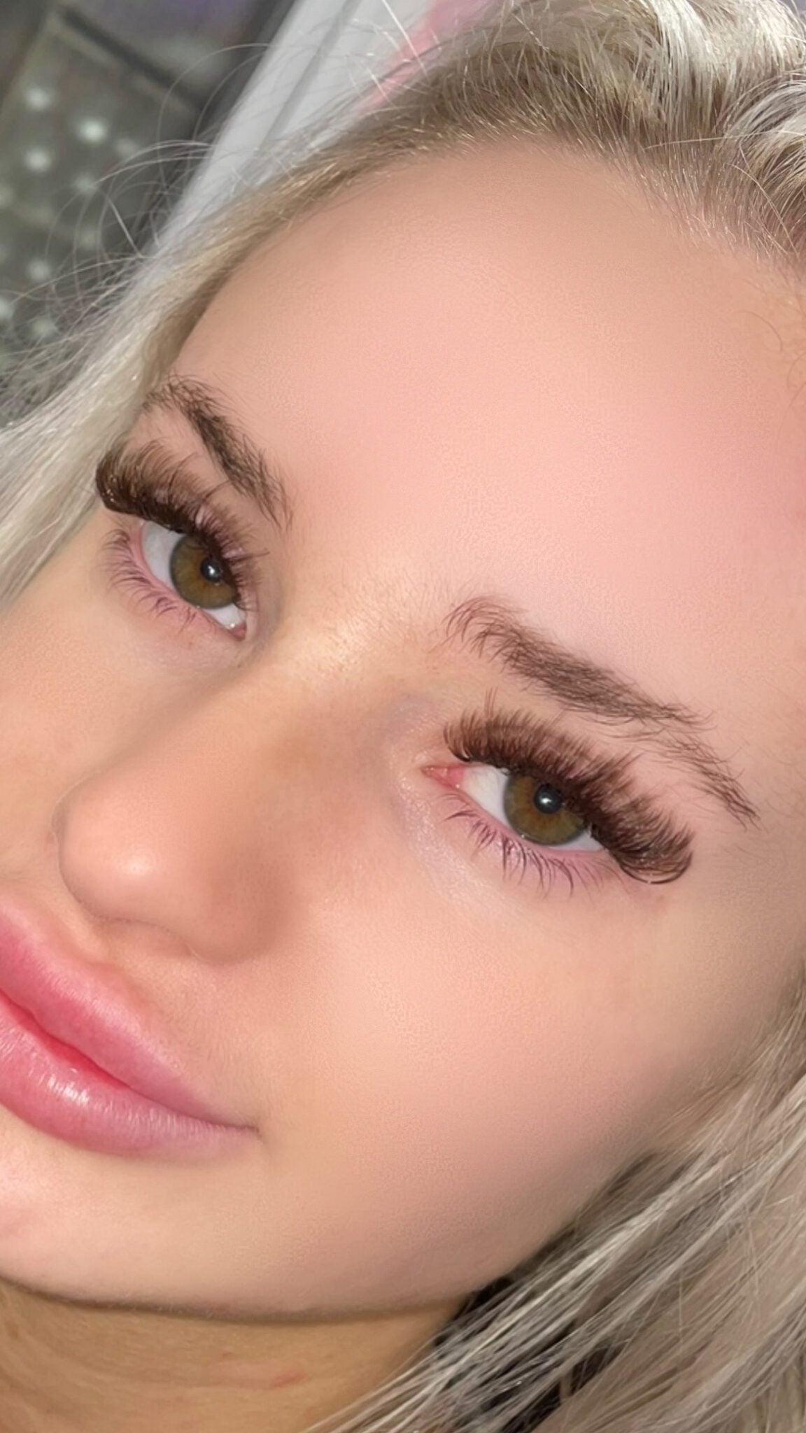 Light Brown Volume lash Trays Mixed