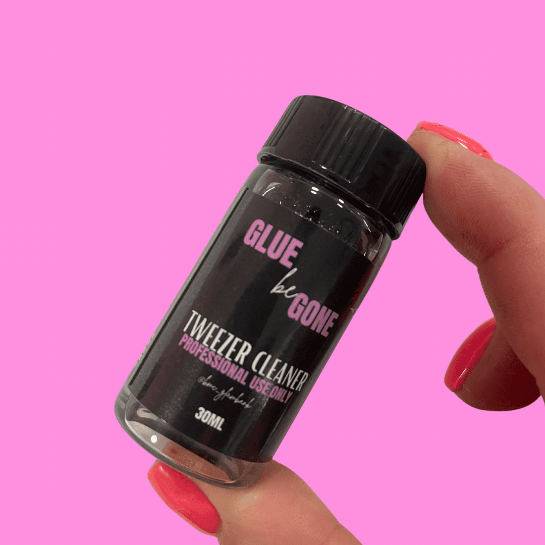 Glue Be Gone - Tweezer Cleaner