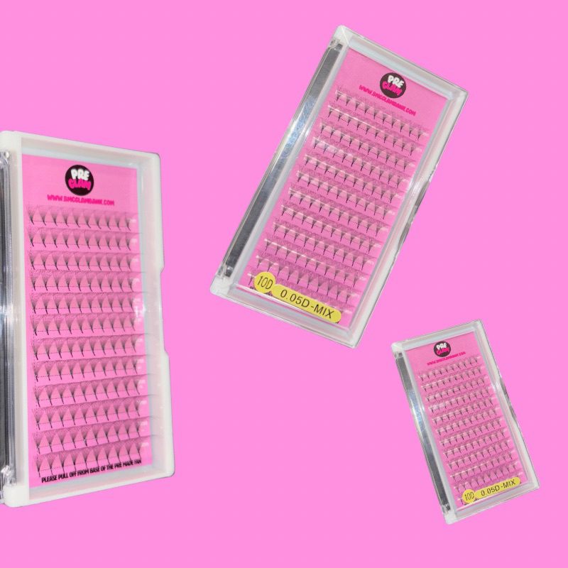 Pre-made Trays 10D - (Preglam Mixed And Single)