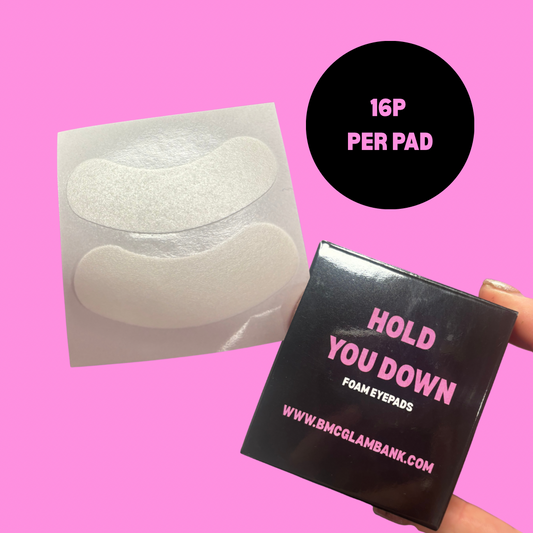 HOLD YOU DOWN FOAM EYEPADS X 100