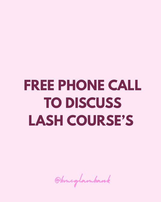 FREE PHONE CALL TO DISCUSS LASH COURSES